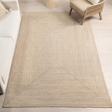 nuLOOM Braided Indoor/Outdoor Area Rug, 2' x 3', Wynn Tan