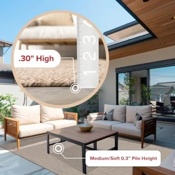 nuLOOM Braided Indoor/Outdoor Area Rug, 2' x 3', Wynn Tan