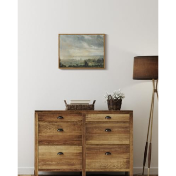 InSimSea Unique Vintage Wall Art Framed Canvas Decor