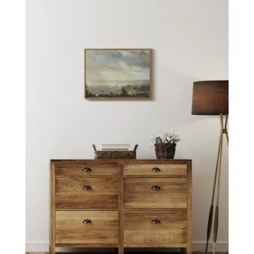 InSimSea Unique Vintage Wall Art Framed Canvas Decor