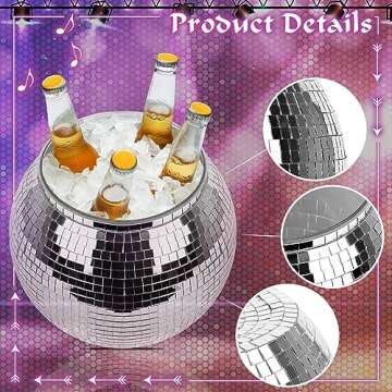 Disco Ball Ice Bucket for Unforgettable Party Experiences