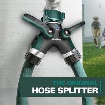 2WAYZ Heavy Duty Hose Splitter for Effortless Gardening