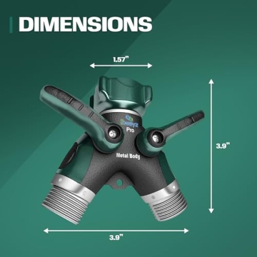 2WAYZ Heavy Duty Hose Splitter for Effortless Gardening