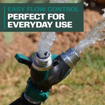 2WAYZ Heavy Duty Hose Splitter for Effortless Gardening
