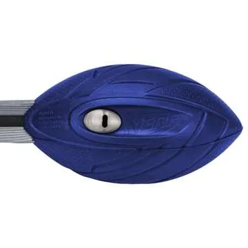 Nerf Vortex Aero Howler Foam Ball – Classic Long-Distance Football - Flight-Optimizing Tail - Hand Grip – Indoor and Outdoor Fun (Blue)