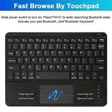 Smart Wireless Keyboard Case for iPad Air & Pro