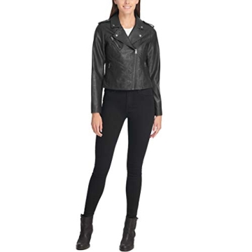 Levi's Women's Faux Leather Moto Jacket - Stylish & Versatile