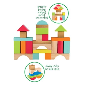 Early Learning Centre Wooden Bricks for Kids 18-36M