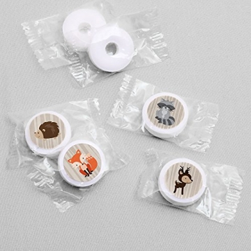 Woodland Creatures Candy Sticker Favors for Parties
