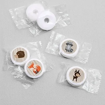 Woodland Creatures Candy Sticker Favors for Parties