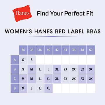 Lightweight Wirefree Hanes Bra for Women