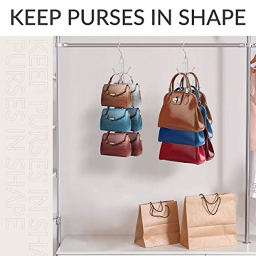 ZEDODIER Purse Hanger Organizer Set for Efficient Storage