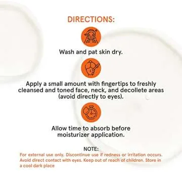 goPure Vitamin C Serum for Face - Radiance-Boosting Face Serum for Glowing Skin, Formulated with Antioxidants Vitamin C and Ferulic Acid to Support more Even-Toned and Brighter-Looking Skin - 1 fl oz