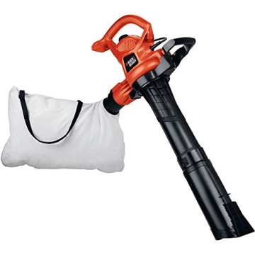 BLACK+DECKER 3-in-1 Leaf Blower, Vacuum & Mulcher - 230 MPH, 12 Amp