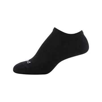 Peds Women's Moisture Wicking Low Cut Socks With X-wrap Arch Support, Multipairs, Black (6-Pairs), Shoe Size: 5-10