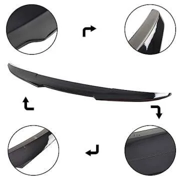 Highkick Trunk Spoiler for 2014-2020 F32 428 430 435 440 Coupe