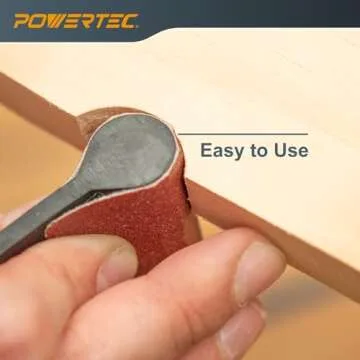POWERTEC Flexible Contour Sanding Grips Set for Precision SANDING