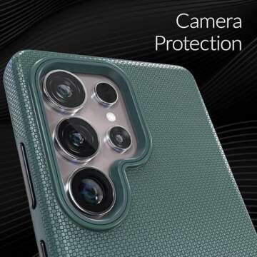 Crave Dual Guard Compatible with Samsung Galaxy S25 Ultra Case, Shockproof Protection Dual Layer Case for Samsung Galaxy S25 Ultra - Forest Green
