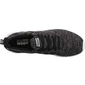 adidas mens Lite Racer Byd Running Shoe, Black/White/Black, 10.5 US