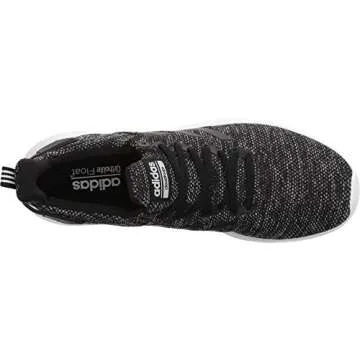 adidas mens Lite Racer Byd Running Shoe, Black/White/Black, 10.5 US