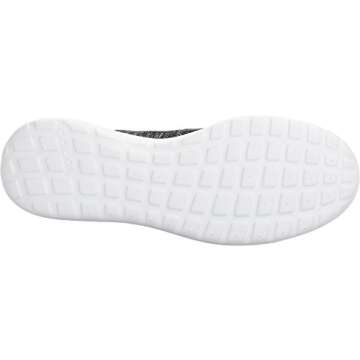 adidas mens Lite Racer Byd Running Shoe, Black/White/Black, 10.5 US