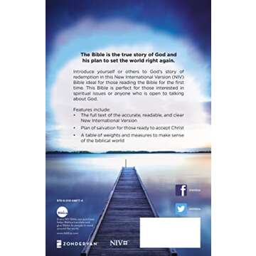 NIV Value Outreach Bible: Portable, Reader-Friendly Paperback