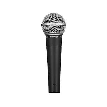 Shure SM58-LC Microphone Bundle for Clear Vocal Performance