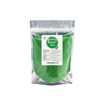 Vibrant Sanding Sugar Green 16 Oz for Baking