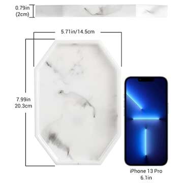 Shinowa Octagon Tray for Elegant Home Organization
