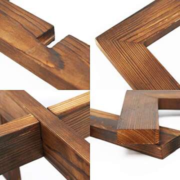 Gendral Forwepup Wood Plant Stand for Indoor Plants