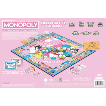 Hello Kitty Monopoly Game for Family Fun and Friends