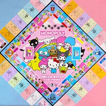 Hello Kitty Monopoly Game for Family Fun and Friends
