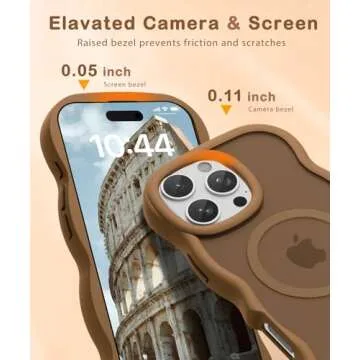 Stylish Amzfield Magnetic iPhone 16 Pro Max Case with Protection
