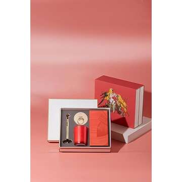 ESNA HOME Luxury Scented Candle Set - Aromatherapy & Holiday Scents - Elegant Gift Set for Women & C...