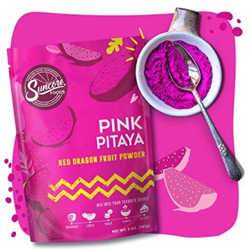 Suncore Foods Pink Pitaya Powder for Vibrant Baking