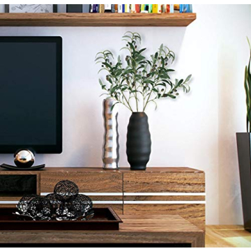 Realistic SHACOS 4 PCS Artificial Olive Branches for Decor