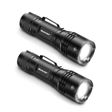 GearLight Mini Tactical Flashlights - High Lumens, Compact, Durable