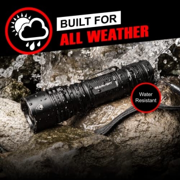 GearLight Mini Tactical Flashlights - High Lumens, Compact, Durable