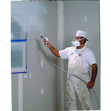 3M Half Facepiece Disposable Respirator Assembly 51P71, NIOSH Approved, Organic Vapor/P95 Respiratory Protection (OV/P95), Small, Permanently Attached Cartridges, 1 Unit