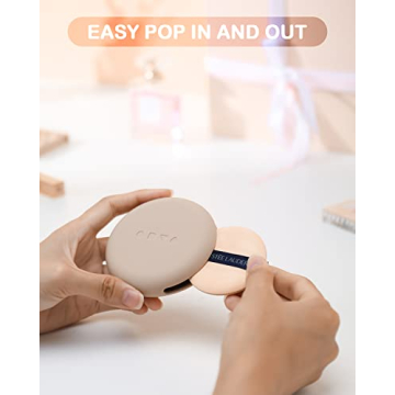 Premium Silicone Makeup Puff Holder for Travel & Organization