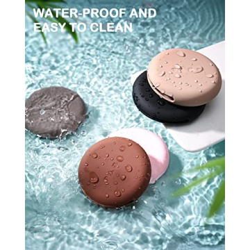 Premium Silicone Makeup Puff Holder for Travel & Organization