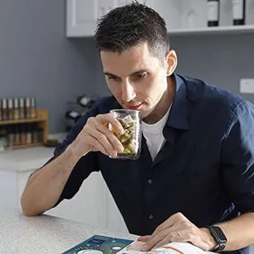 VEVOK CHEF Espresso Glass Cups Double Wall Glass Coffee Mug 8 OZ Insulated Clear Coffee Glass Cup Whiskey Glasses Wine Cups Drinking Glasses Cappuccino Cup Tea Glass Cocktails Latte Cups