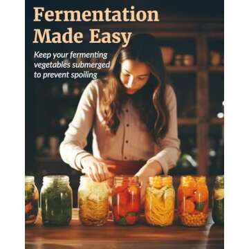 Elementi Fermentation Weight Set - Perfect for Mason Jars