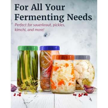 Elementi Fermentation Weight Set - Perfect for Mason Jars