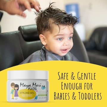 MAYA MARI Kids Hair Styling Gel for Soft, Shiny Hair