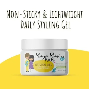MAYA MARI Kids Hair Styling Gel for Soft, Shiny Hair