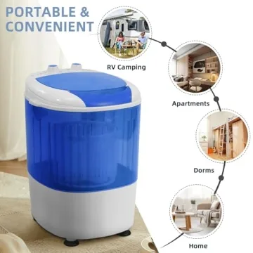 Elevon Mini Portable Washing Machine for Home & RV