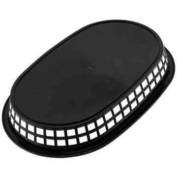 MOUYAT 40 Pack Black Fast Food Baskets for Serving