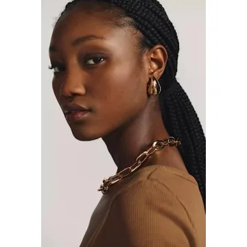 Elegant BRAYEG Teardrop Earrings for Women - Gold Studs