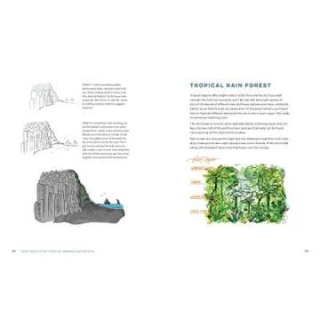 Peggy Dean's Guide to Nature Drawing and Watercolor: Learn to Sketch, Ink, and Paint Flowers, Plants, Trees, and Animals